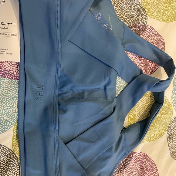 Tier Active Wear Set: Pants: Large Bra extra Large New with tags - Picture 6 of 13